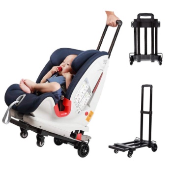 Car Seat Stroller: Car Seat Carrier for Airport with Wheels and Compact Fold